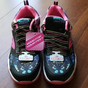 Skech Air by Skechers Pink & Black sneakers size 8